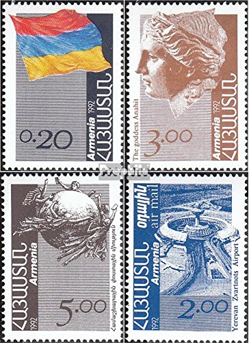 Prophila Collection Armenia 203-206 (Completa.Problema.) 1992 L'indipendenza (Francobolli )
