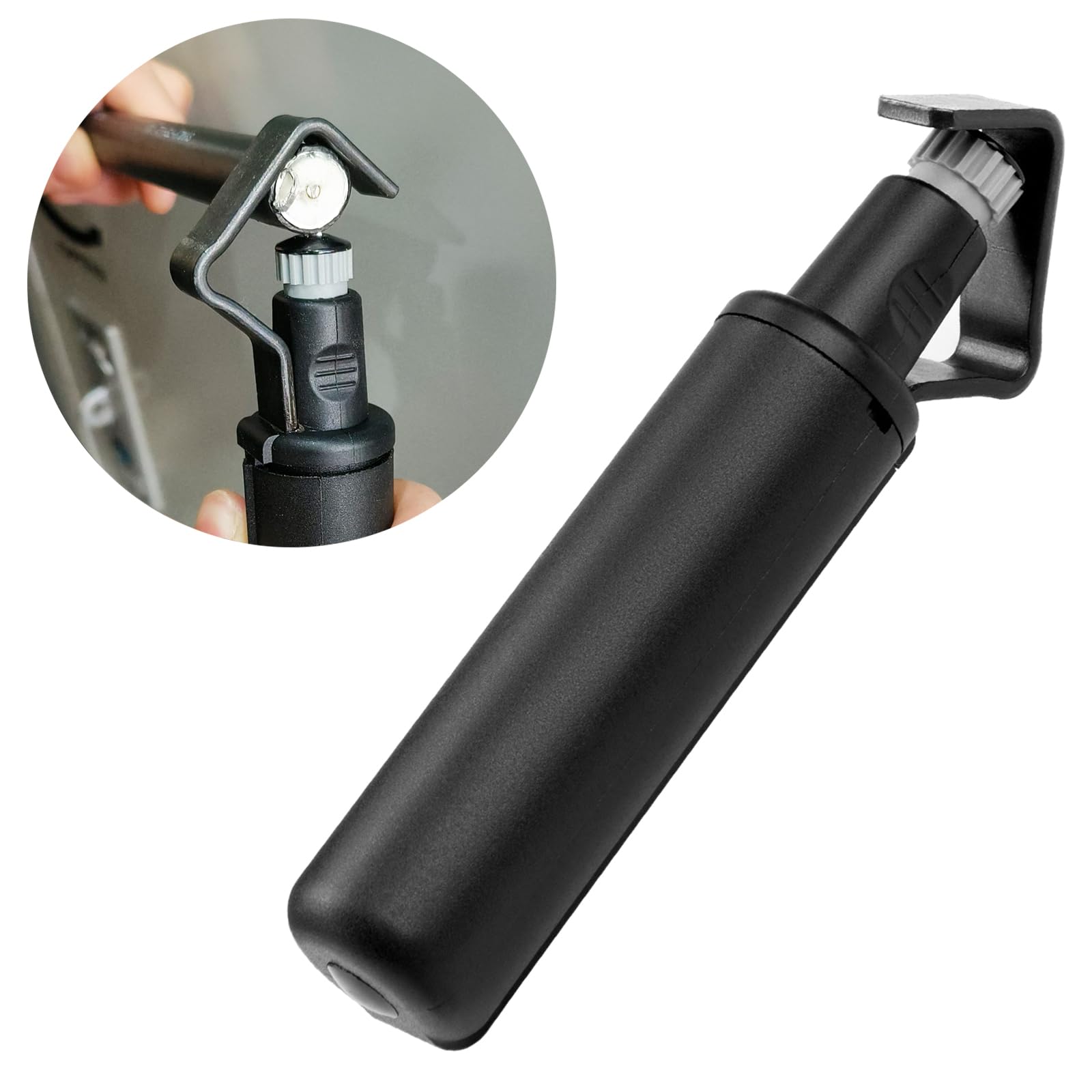 Round Cable Stripper Tool - Adjustable Cutting Depth Jacket Slitter - Fast & Precise Removal - 3/16" to 1 1/8" Diameter