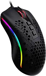 Mouse Gamer Redragon Storm RGB (12400DPI/30G/Pixart PMW3327) - Preto
