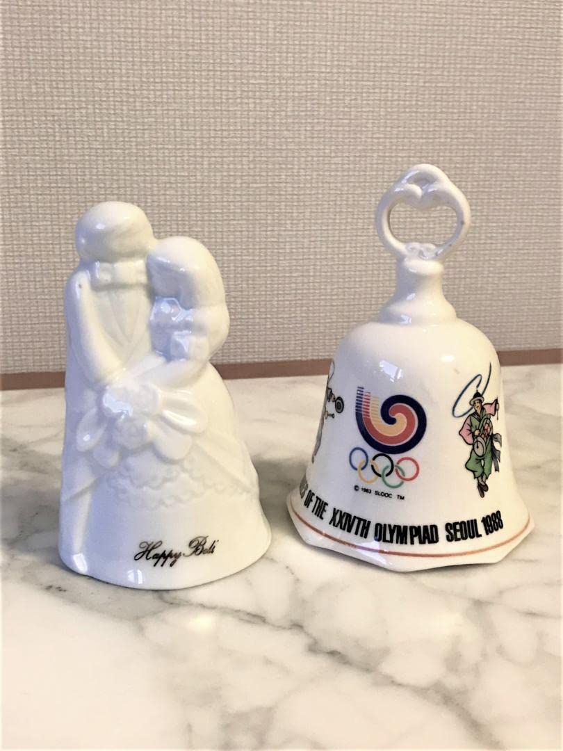 お値引！日韓縁起物　招福呼び鈴（ハッピーベル・ソウル五輪）２点セット　新品未使用 Amazon.co.jp: お値引日韓縁起物 招福呼び鈴（ハッピーベル ソウル五輪