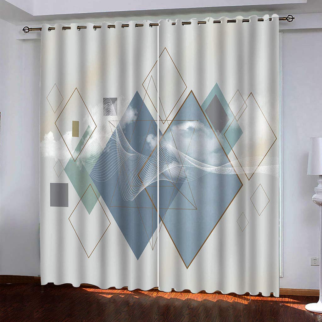 Rideaux occultants anti lumière pour chambre enfant avec oeillets 160x200