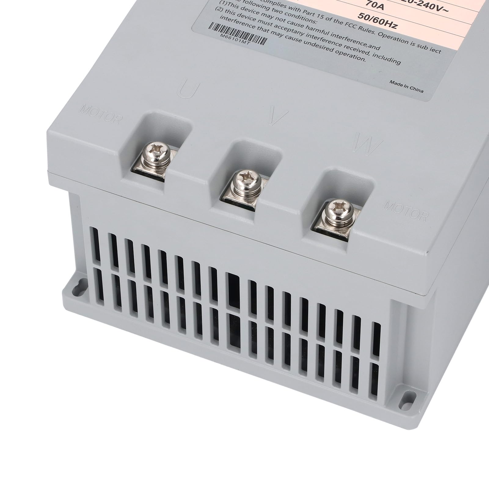Garosa Convertitore Monofase-trifase, Sfasatore Digitale per Motori CA 11-15KW 70A, Inverter Industriale Compatto per Macchine per la Lavorazione del Legno Ascensori per Auto Motori Idraulici