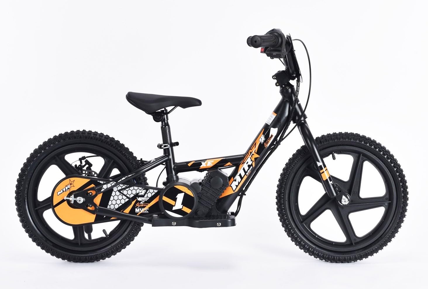 Bicicleta eléctrica Infantil MTR 16" 24V para niños de 5 a 9 Años