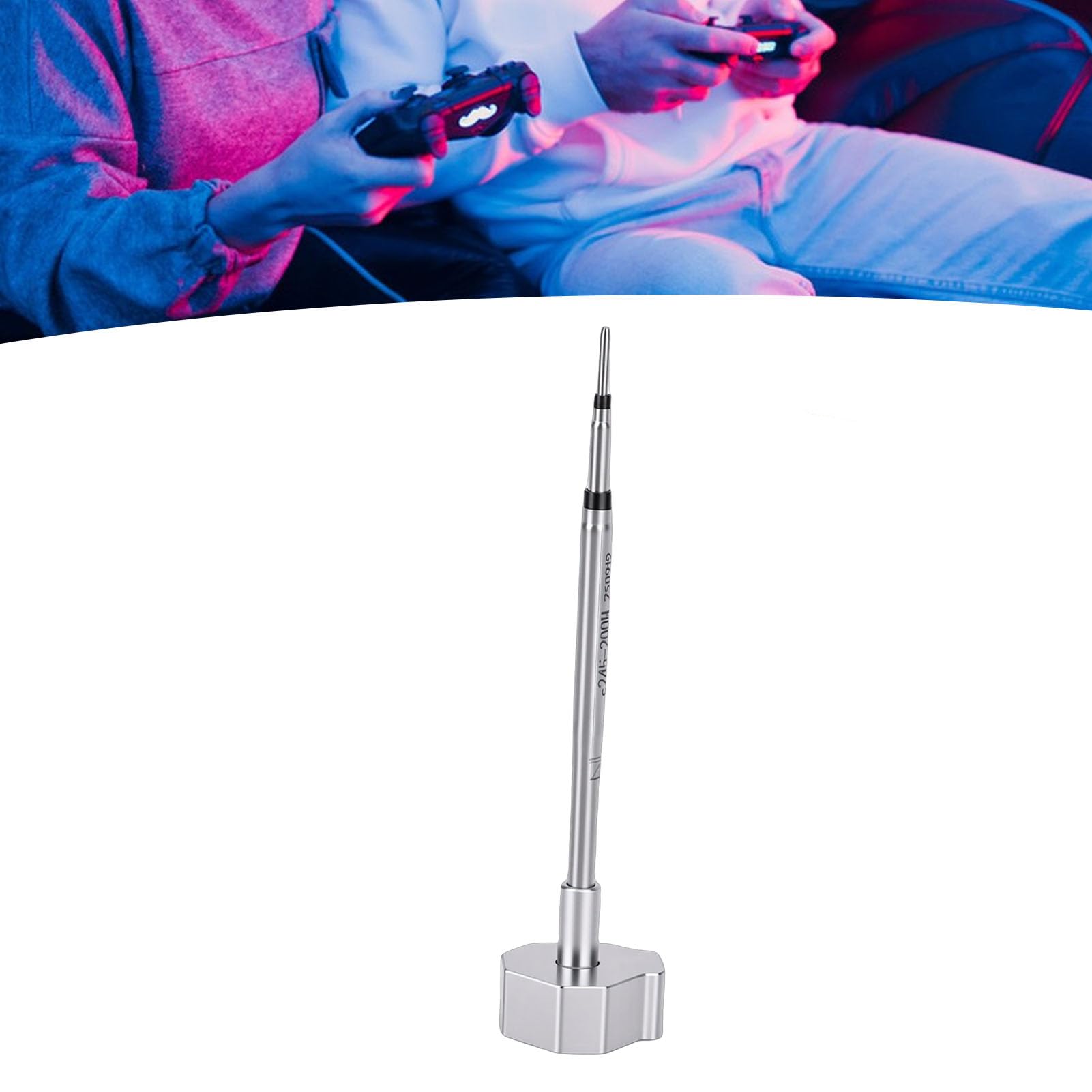 Elprico Grot Lutowniczy Typu Joystick, Narzędzie do Rozlutowywania Pasujące do Kontrolera Switch Pro ze Złączem C245HS-02A i podstawą pierścieniową z Wieloma Otworami