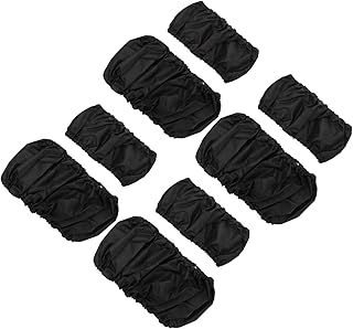 Toddmomy Capa De Roda De Carrinho De Bebê 8 Peças Acessórios De Reboque Cadeira De Rodas Para Crianças Carrinho De Passeio Capa De Roda Pano De Roda Carrinho De Passeio Protetor De