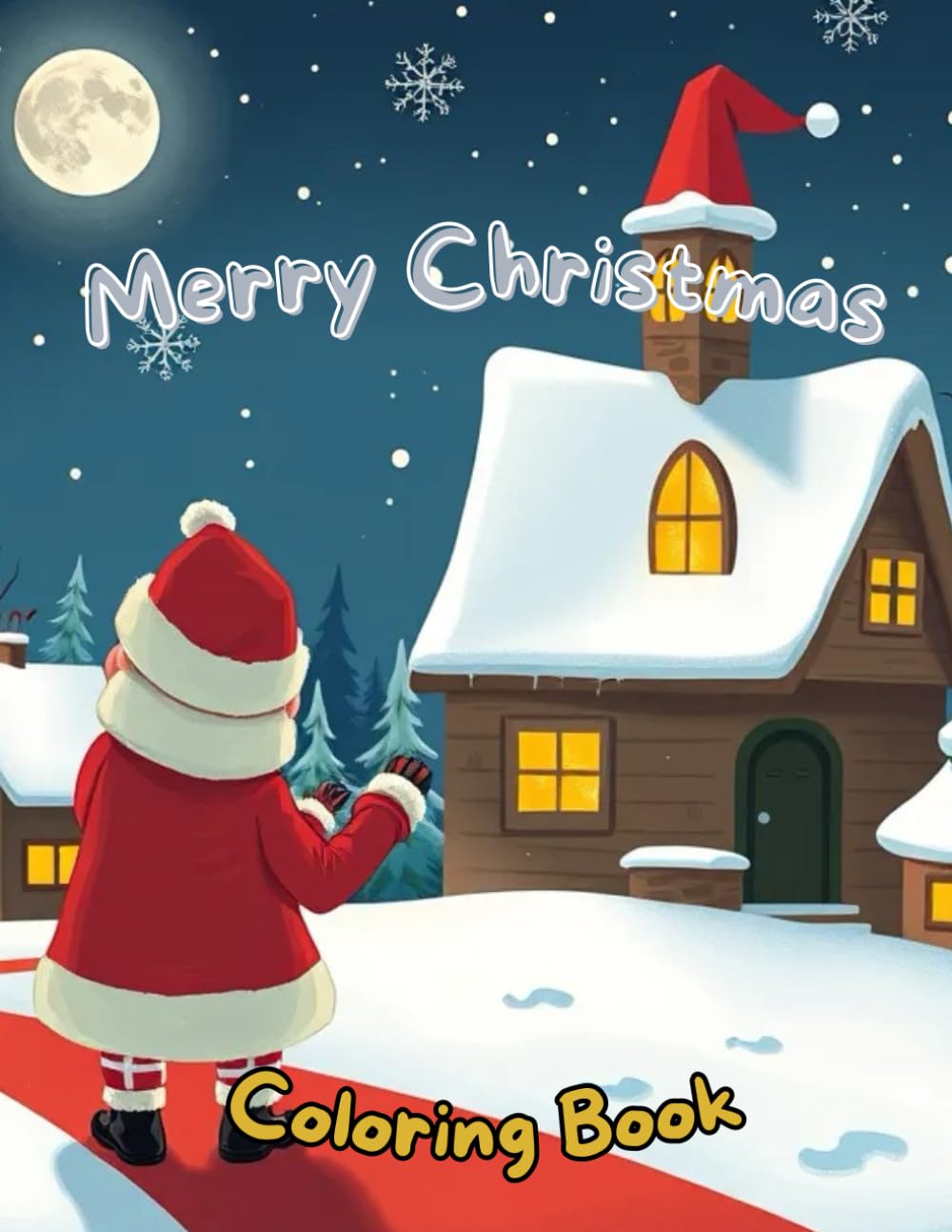 Merry Christmas: Coloring book