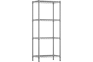 SINGAYE 4-Tier Adjustable Shelving for Kitchen