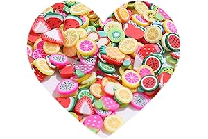 100g Miniature Fruit-Themed Sprinkles