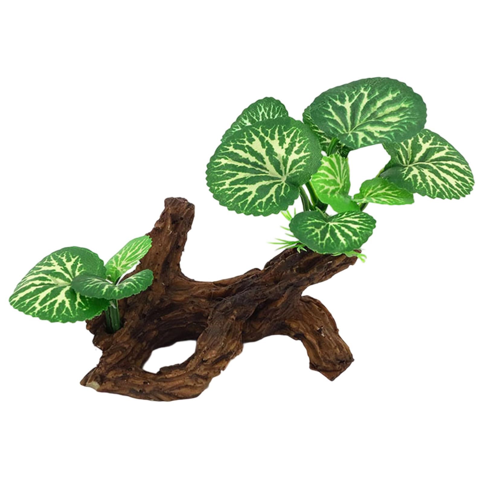 NEWFT Natural Lookings Artificial Aquariums Decoration Resin Fish Habitats Hideouts Place for Fishtanks Landscape