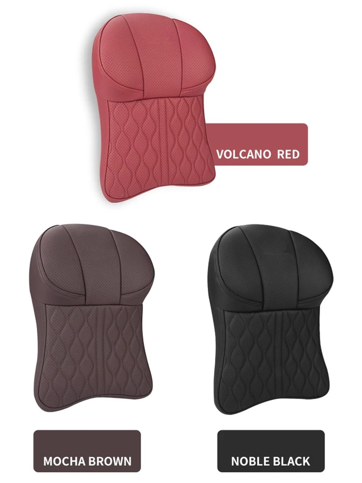 POQUWJDA Car Seat Neck Coussin de Voyage pour Voiture, Compatible avec BMW X3 X4 X5 F10 F11 E39 E60 G30, Accessoire d'intérieur pour Sleeping Headrest(Color 2)