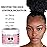 Goiple Edge Control Wax for Women - Strong Hold, Non-greasy Smoother, Strawberry Scent (4oz + Edge Scarf + Hair Bonnet + 2 Edge Brushes)