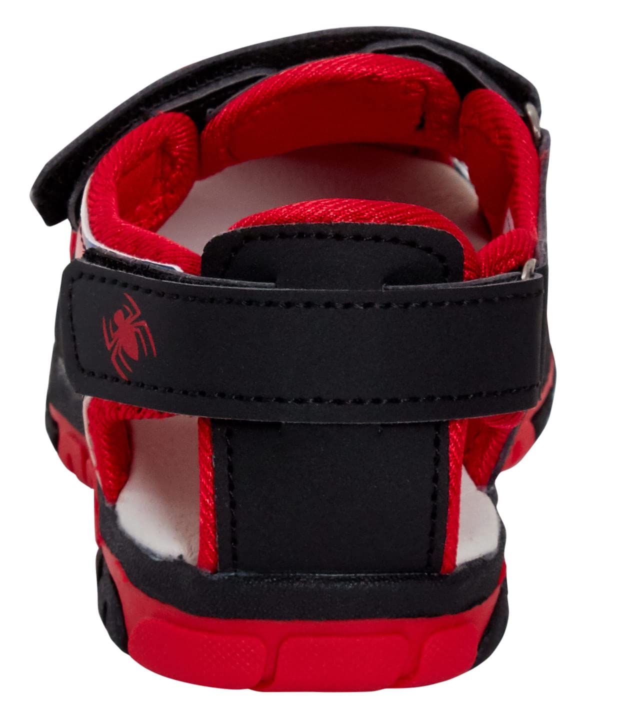 Marvel Sandales de Sport Spiderman pour Enfants, Bout fermé, Chaussures de Marche avec Fermeture Facile et Sangles réglables