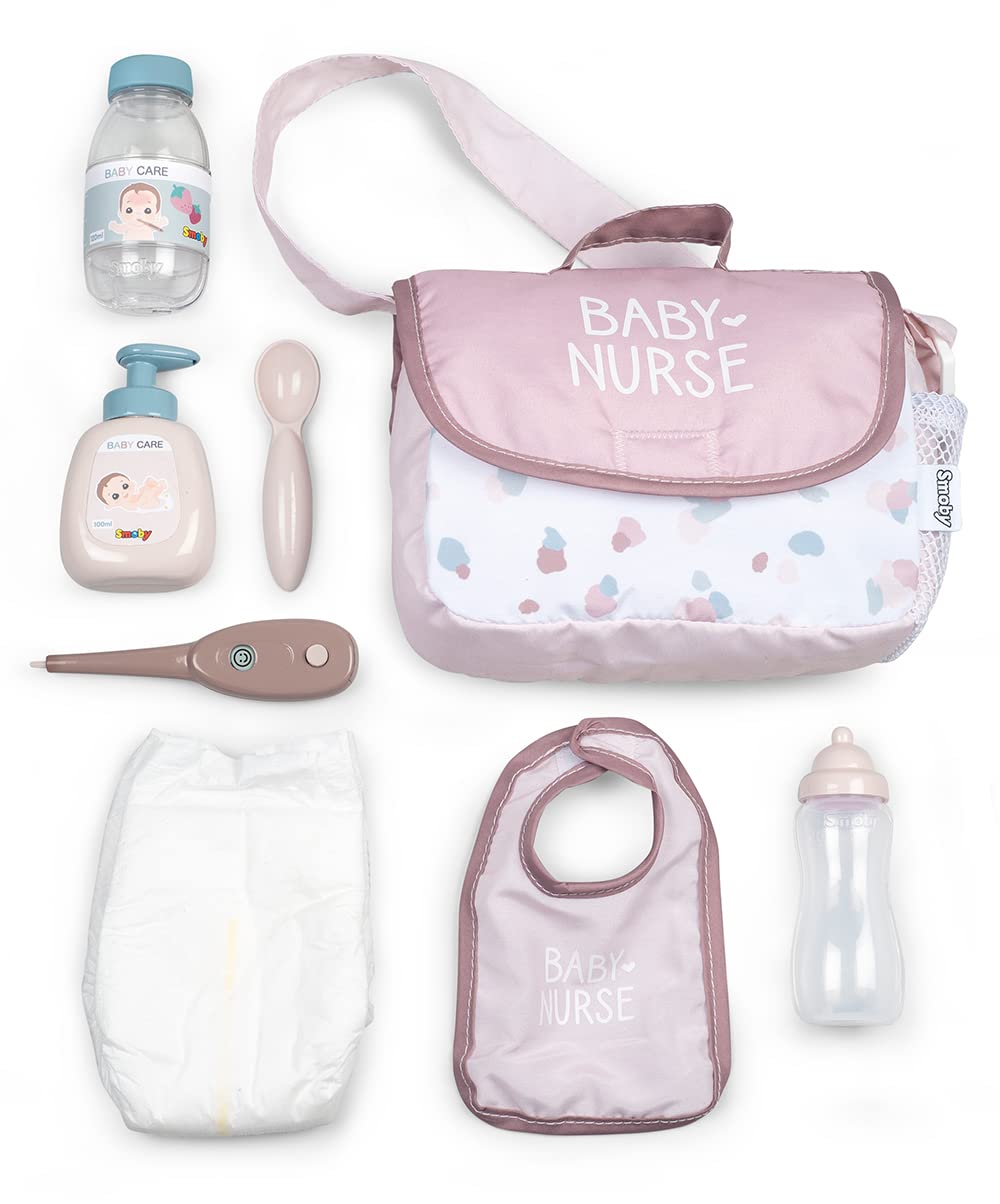 Smoby Baby Nurse Luiertas Babypop
