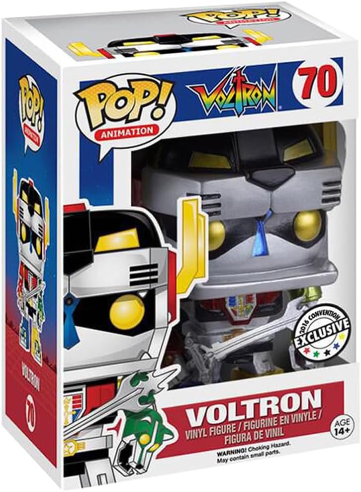 Pop! Animation - Voltron (Metallic) 2016 Convention Exclusive Vinyl Collectible Figure