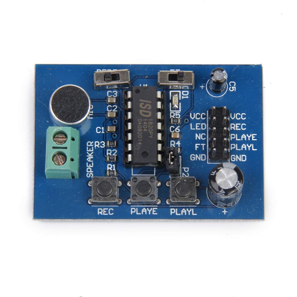 microbot Sound Play Back Module Sound Voice Recording Playback Module ...