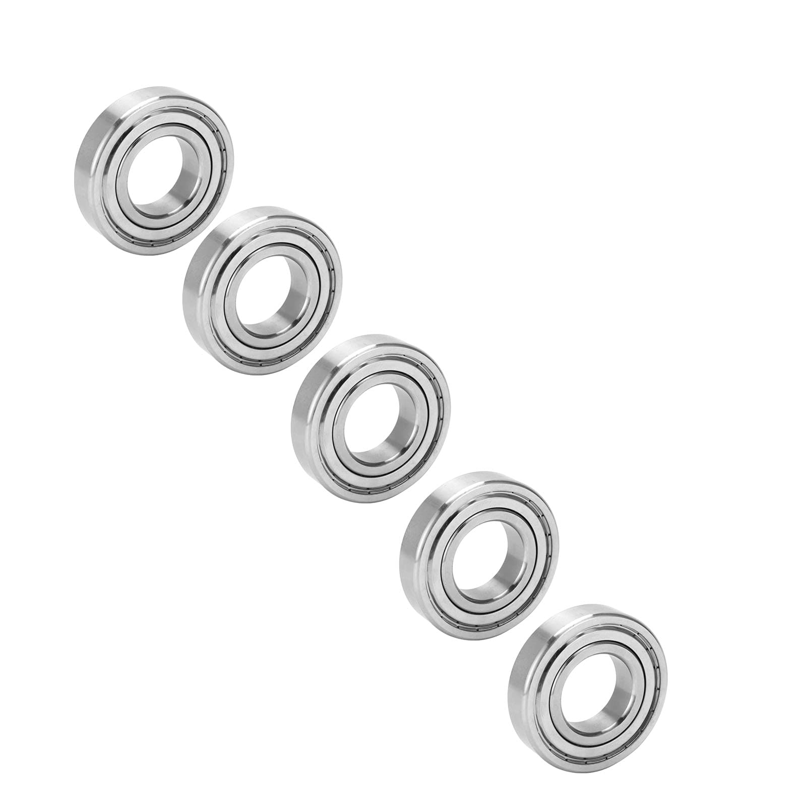 Kugellager, 5 Stück, 72 X 35 X 17 Mm, Miniatur-Kugellager aus Edelstahl, Hochgeschwindigkeits-Ausrüstungsteile, Motorlager für Hobby-RC-Fahrzeuge