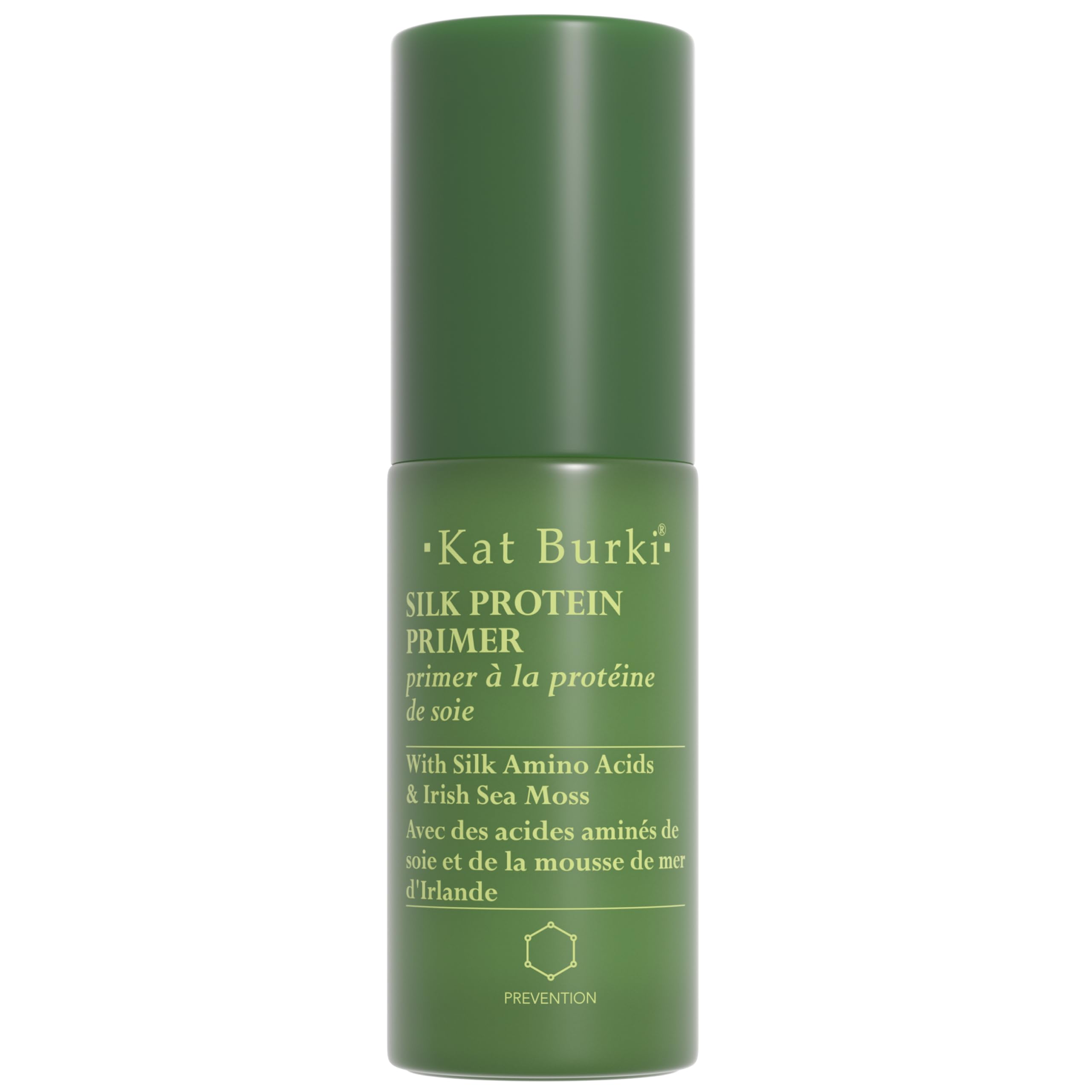 Kat Burki Silk Protein Silicone-Free Makeup Primer for Pores, 1 Fl Oz