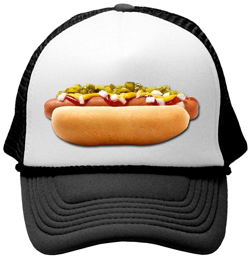Gooder TeesHOT Dog - Unisex Adult Trucker Cap Hat