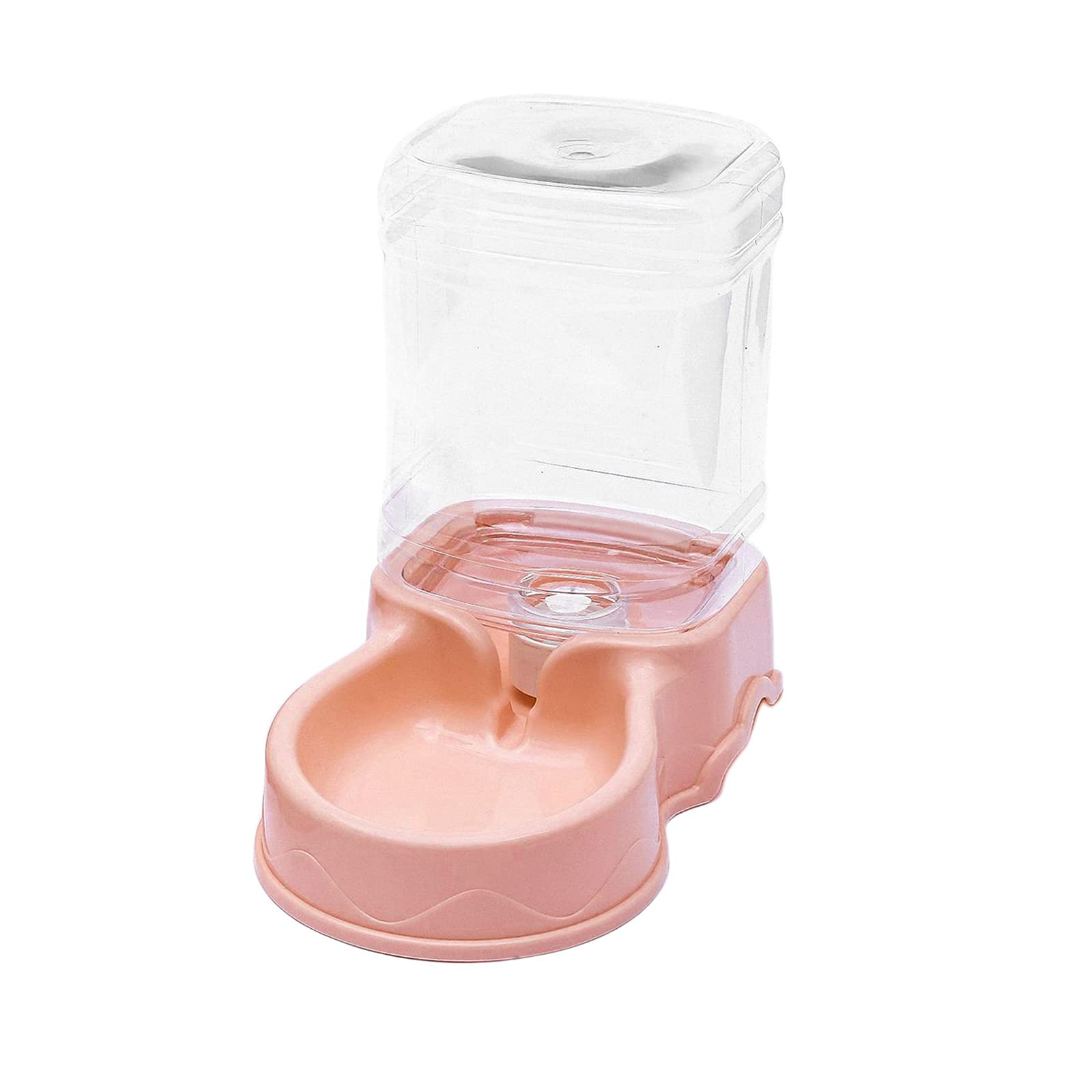 Fenteer Automatic Pet Feeder, 3.5L cat and Dispenser Drinker Waterer for cats and dogs Animals, Pink Water Feeder