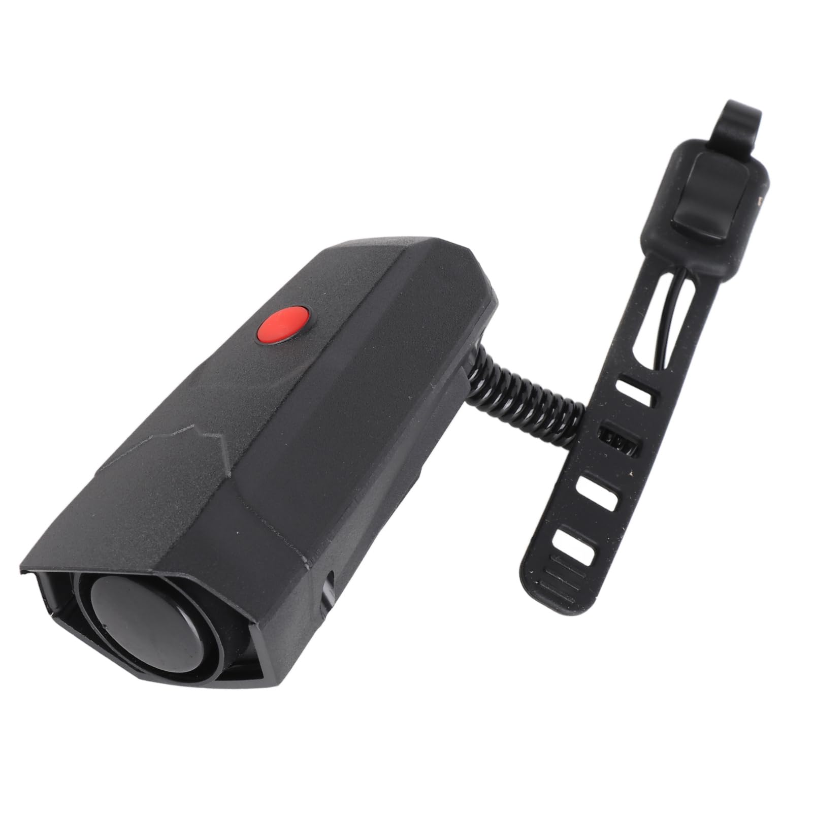 Klaxon de Vélo électrique Puissant de 110 DB, 2 Modes Sonores, Sonnette D'alarme pour Guidon de Vélo avec Interrupteur à Bouton divisé et étanchéité IP4, pour la sécurité du