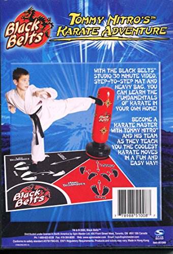 Consejos y comparativas para Comprar Sacos boxeo comprados en linea. 37 Spin Master Negro Cinturones Karate Studio DVD con Saco de Boxeo