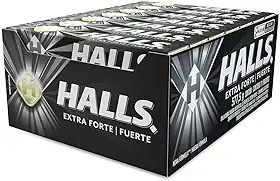 Bala Halls Extra Forte - Caixa com 21 unidades de 27,5g