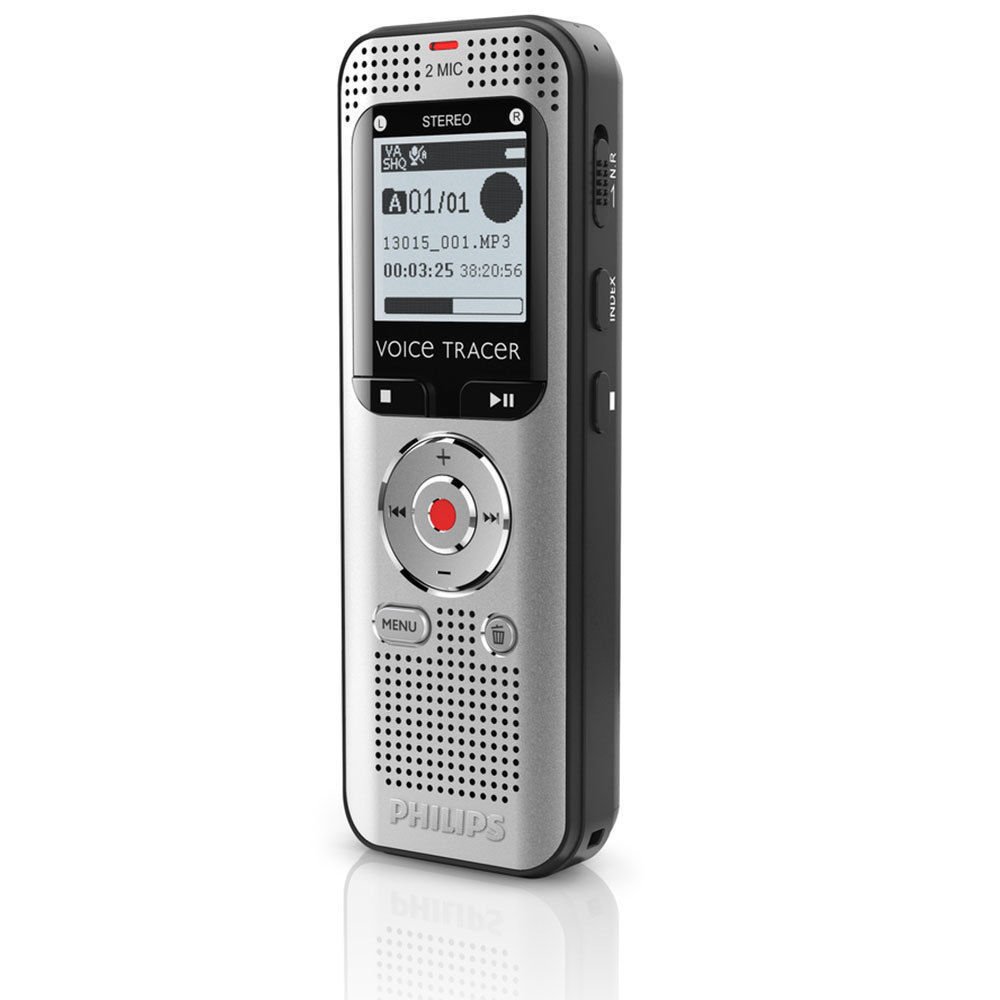 PHILIPS - PHILIPS　ICレコーダー 8GBメモリー内蔵　DVT2000-BK　ブラック Philips PHILIPS ICレコーダー 8GBメモリー内蔵 DVT2000-BK