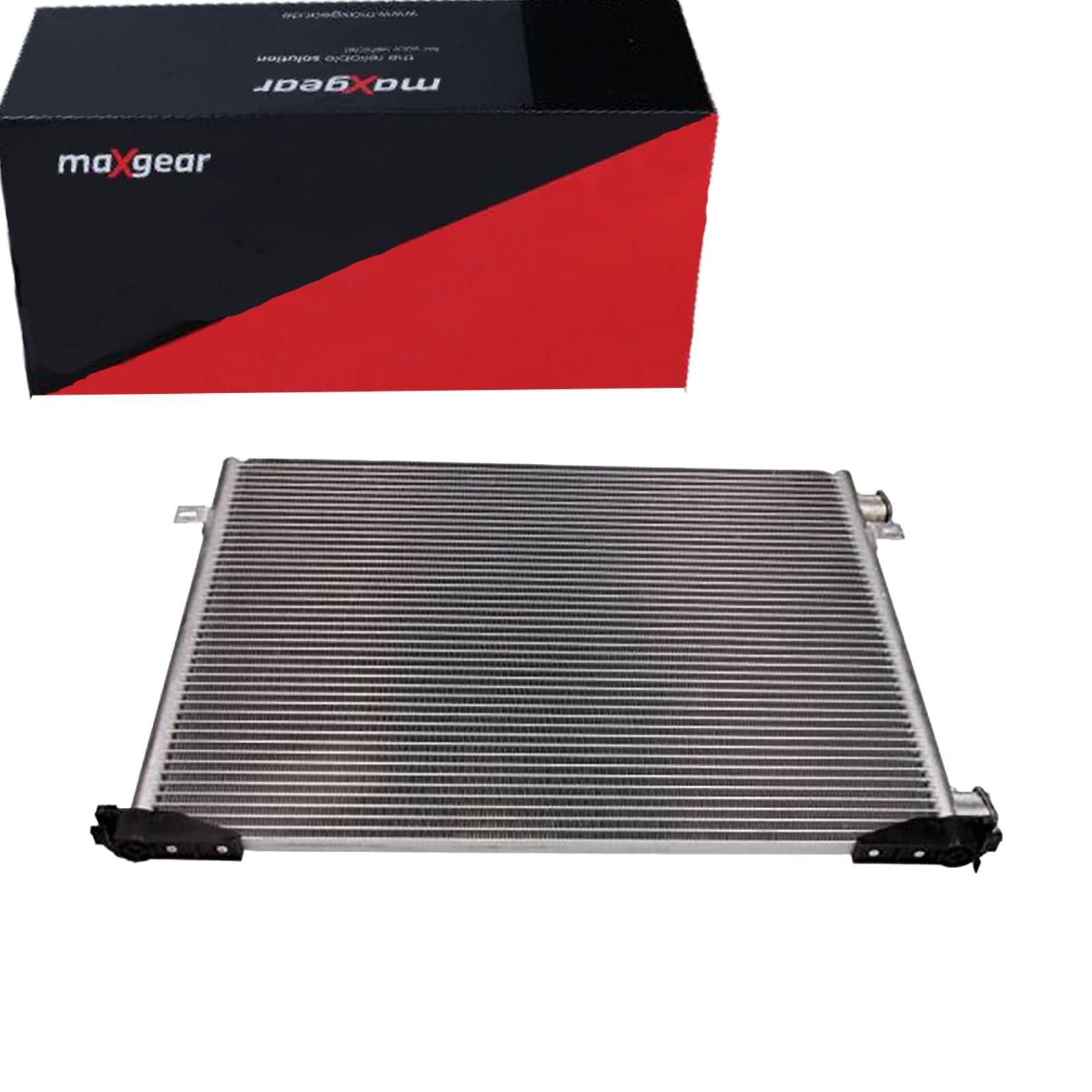 MAXGEAR AC840728 Condensador aire acondicionado sin secador con junta tórica Compatible con OPEL Vivaro A Combi X83 Vivaro A Furgón X83 Vivaro A Caja/Chasis X83, RENAULT TRAFIC II Autobús JL