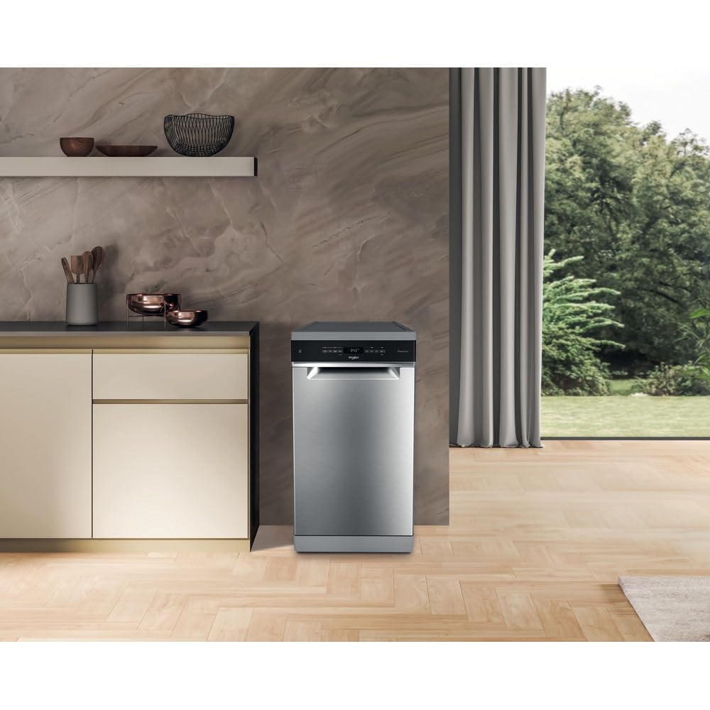 Whirlpool Lavastoviglie Liberainst.45cm 10coper. B Inox Wh6fb10bs7a0x
