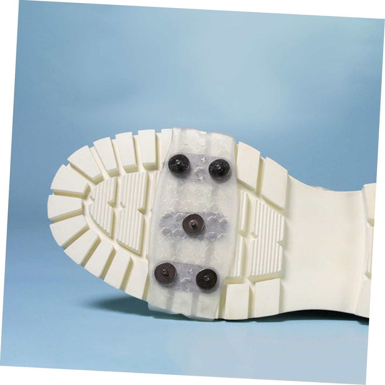 Ipetboom Lightweight Ice Grippers for Shoes Non-Slip Crampon Spikes Boot Covers for Outdoor Snow Sports