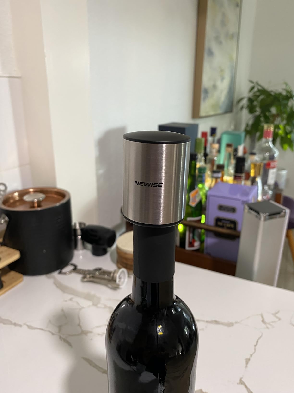 rechargeable electric wine opener gift set product image 3