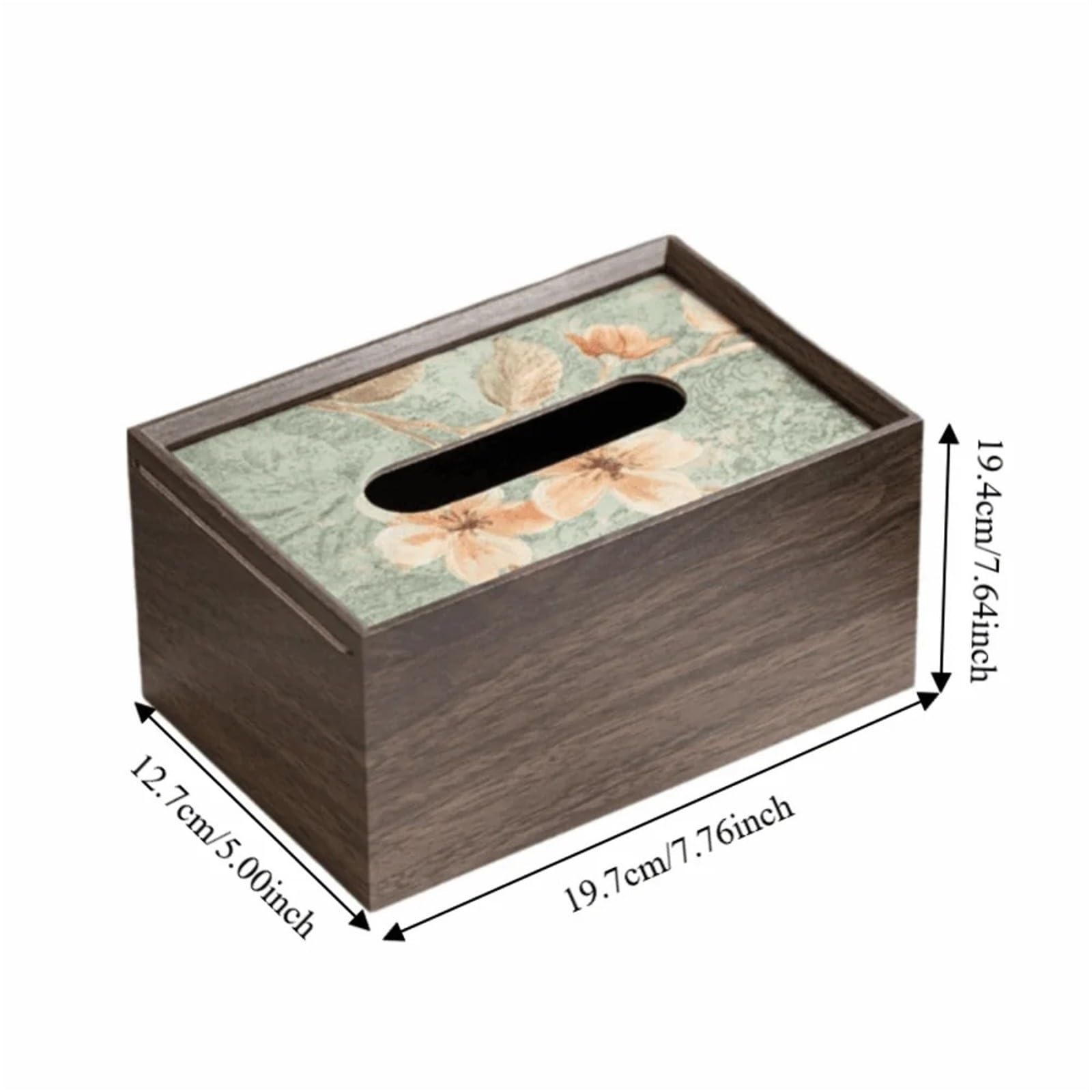Fazzoletti di Carta Box Portatovaglioli in legno minimalista