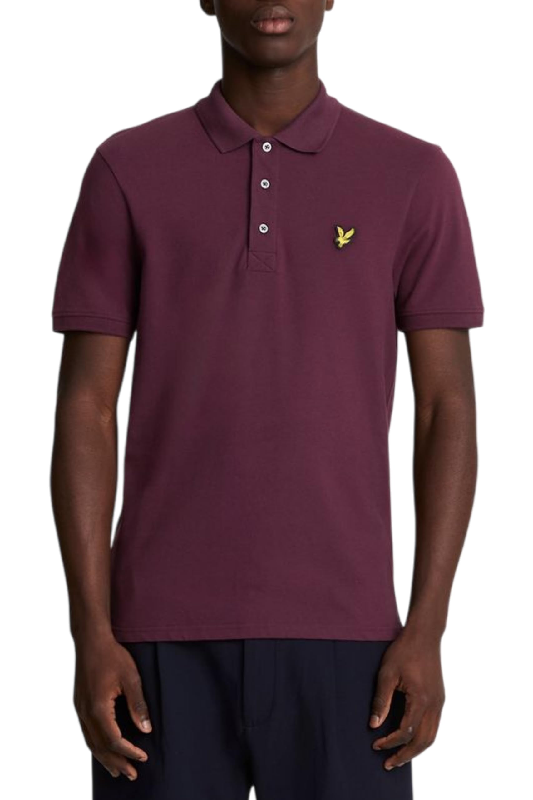 Lyle & Scott Men's Rouge Plain Polo Shirt
