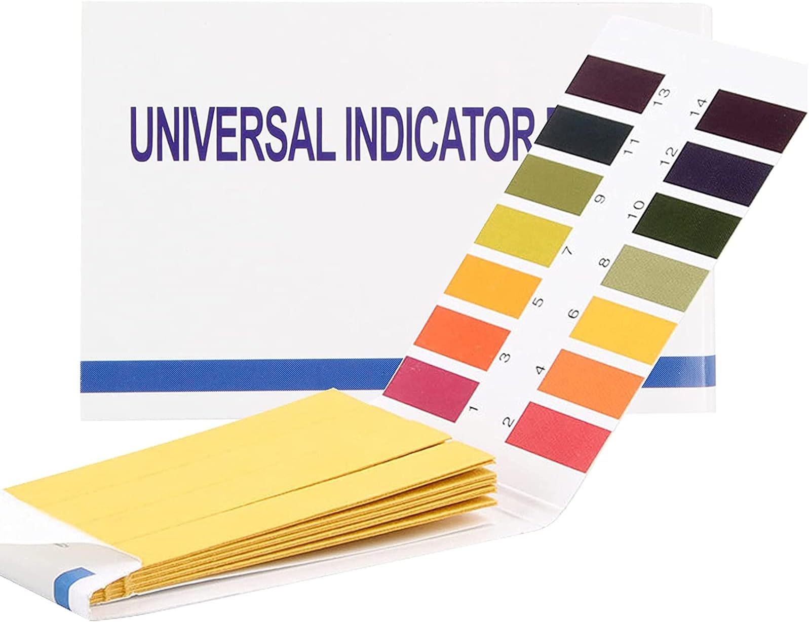 2 packs (160 Strips) Universal pH Test Paper Strips for Test Body Acid Alkaline pH Level, Skin Care, Aquariums, Drinking Water, Measure Full Range 0-14 (Two packs)