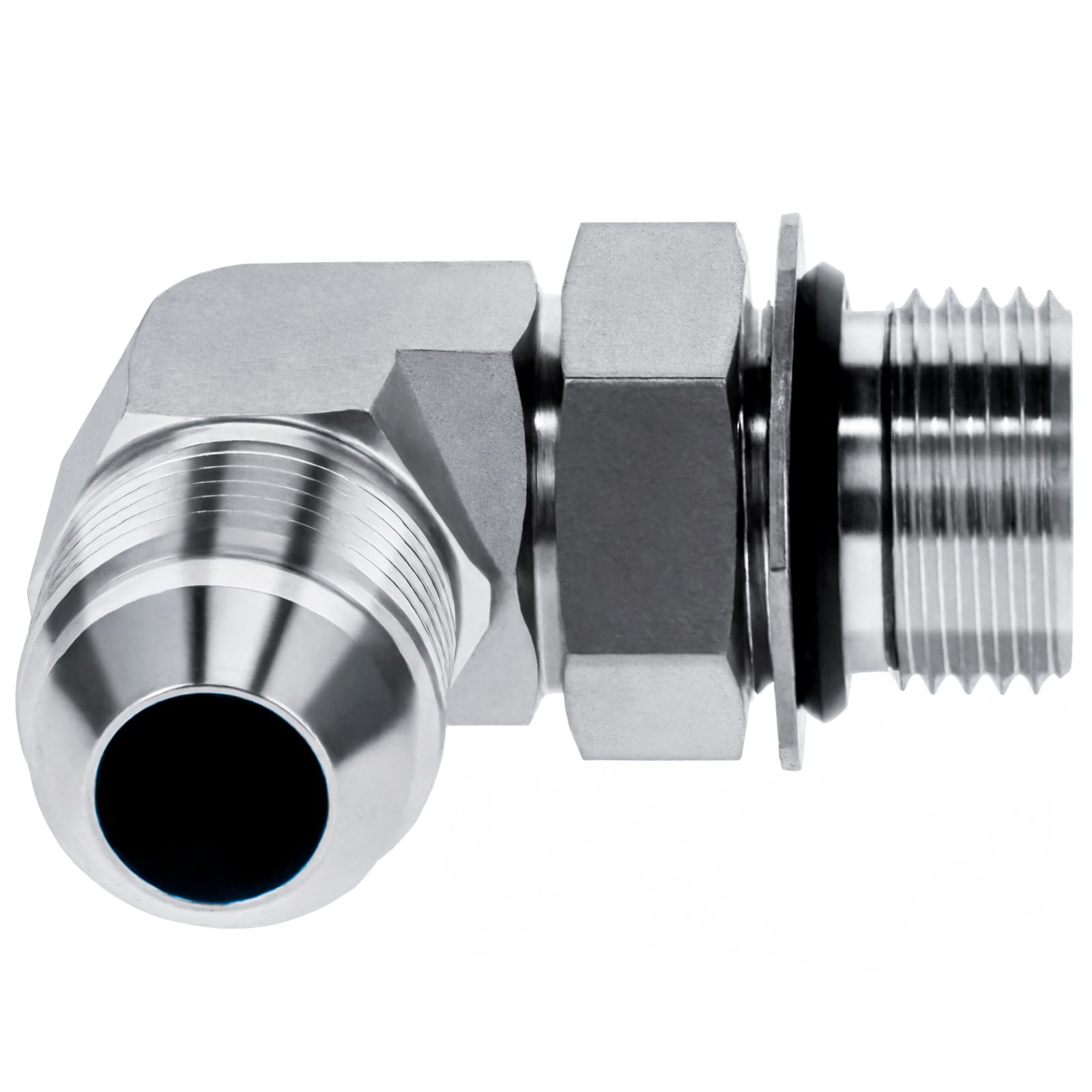 Amazon.com: 90 Degree Elbow Straight Hydraulic Hose Adapter