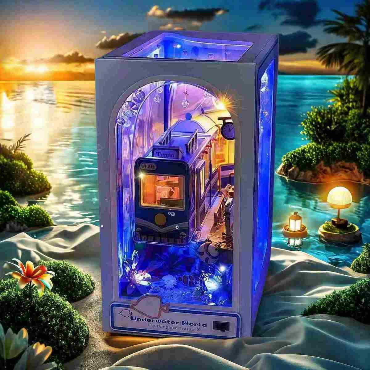 Amazon | FSEARRT 立体パズル ミニチュアハウスキット ブック