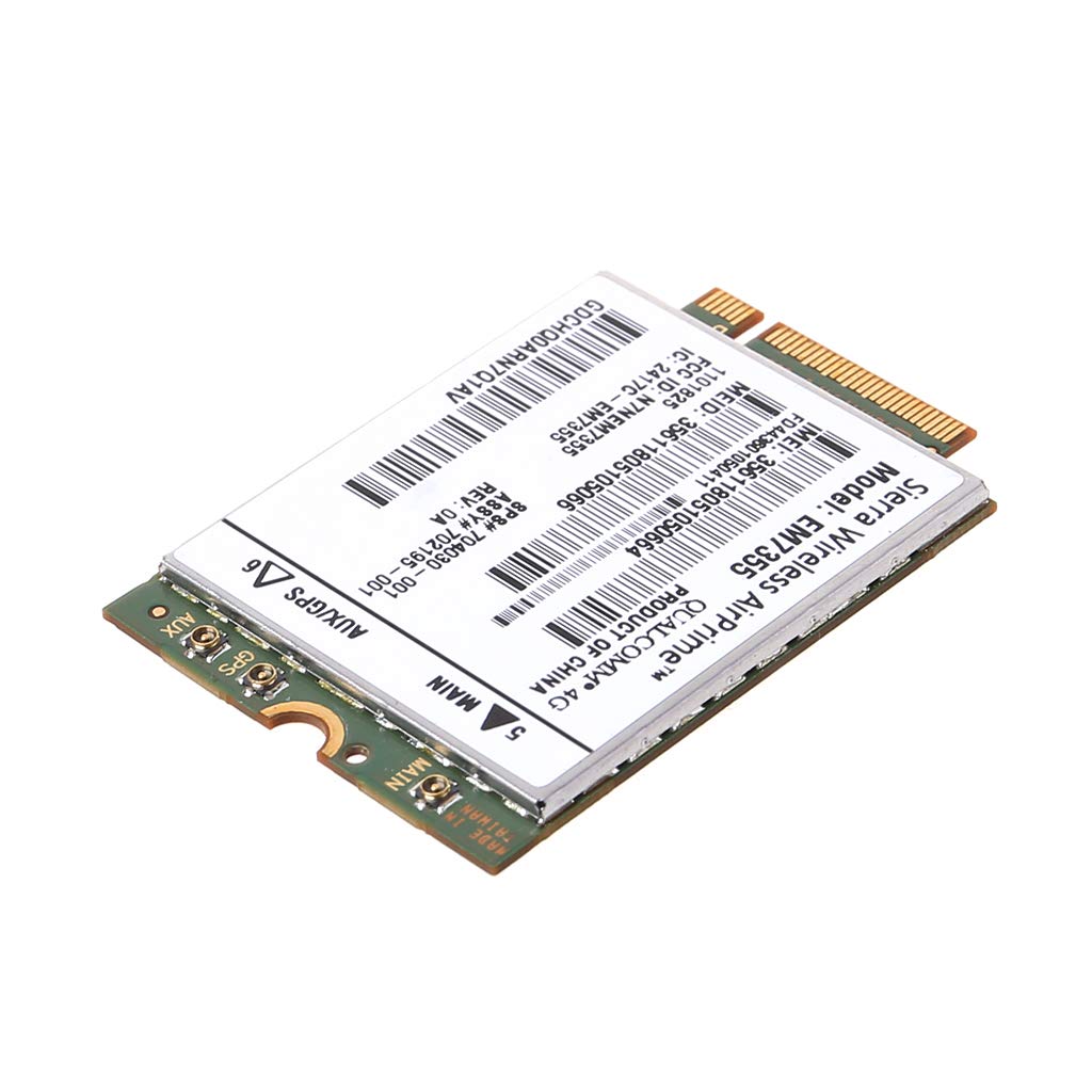 Scheda di rete WWAN Wireless WiFi Sierra per HP LT4111 EM7355 Gobi5000 4G LTE Modual NGFF M.2 HSPA WCDMA