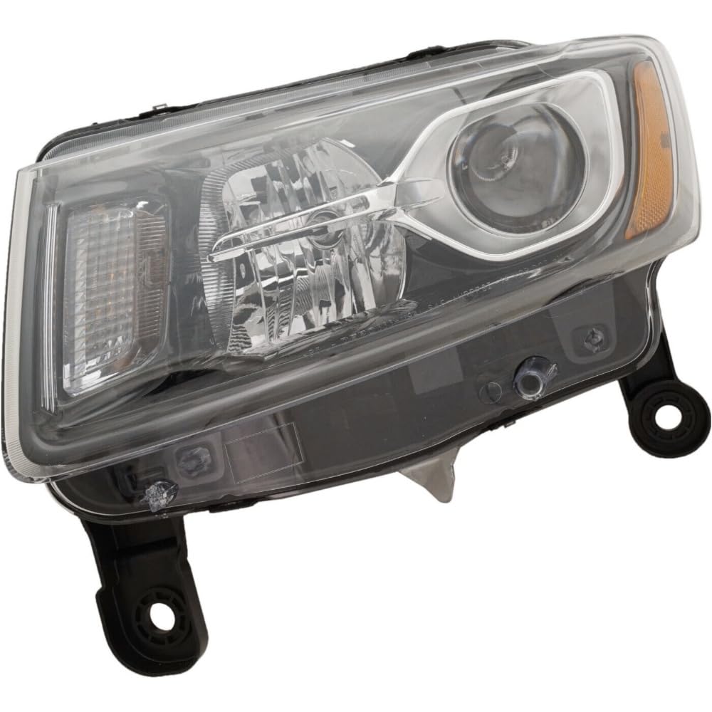 Amazon.com: 6JUEBING6 Headlight Halogen Driver Side Clear Lens 