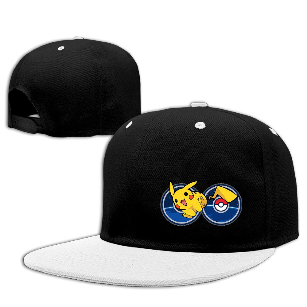 MKoomm Pikachuu PokeGo Adjustable Snapback Hip-hop Cap Baseball Hats