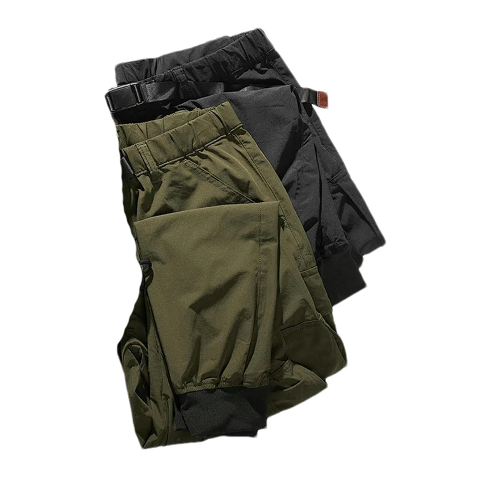 Estate Retro Uomo Semplice Sottile Elastico Tooling Pantaloni Da Corsa Casual Pantaloni Sportivi per gli uomini