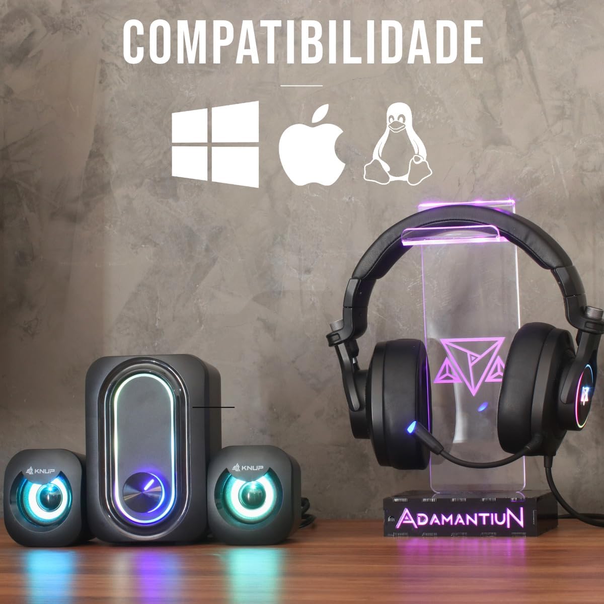 Caixa De Som Gamer 2.1: É Boa Para Transformar Seu Setup Com RGB? 6 61zm1unCL8L. AC SL1200