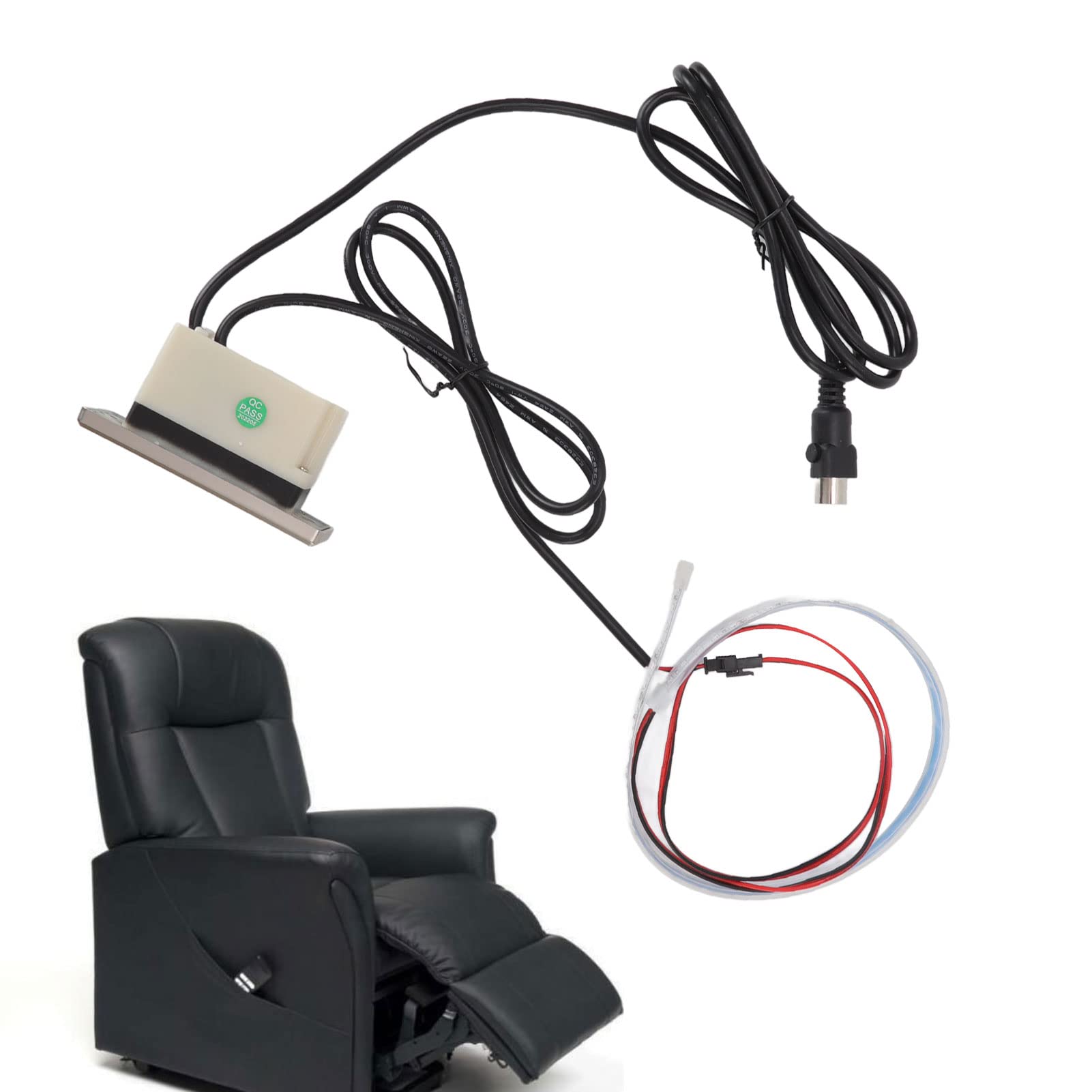Elektryczny kontroler sofy 5A 3 przyciski |Port ładowania USB