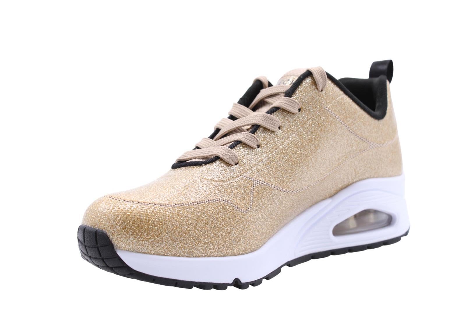 Skechers Street Uno Diamond Shatter - Zapatillas de Baloncesto, 37 EU