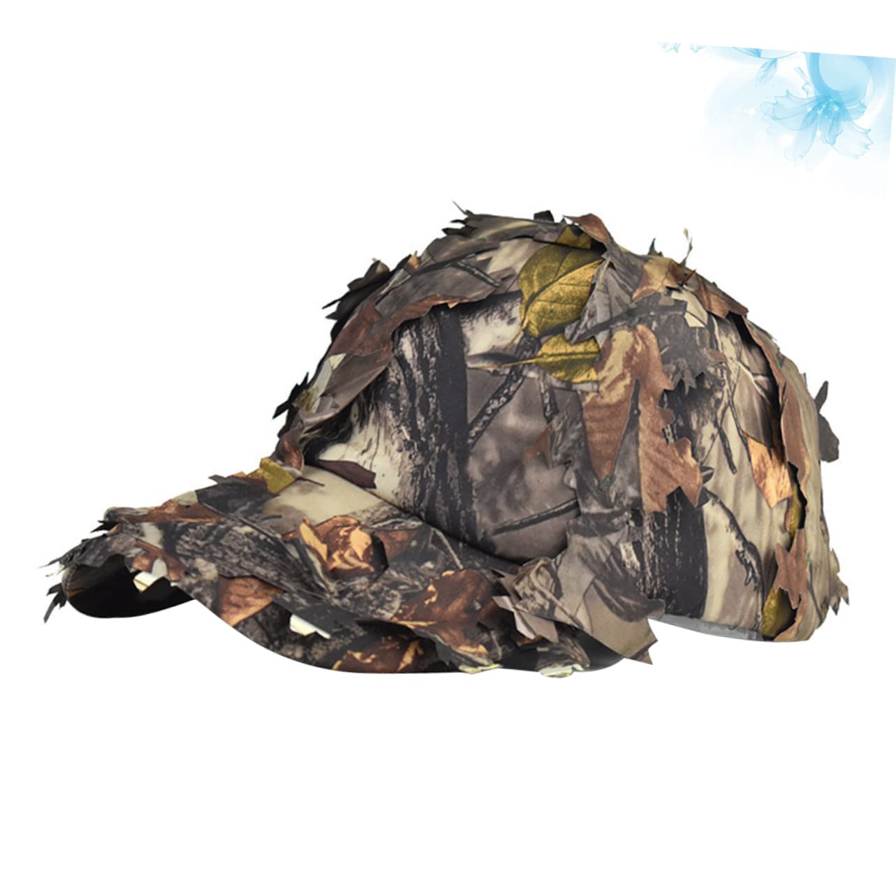 PACKOVE Gorra de béisbol de Camuflaje Largo Sol Sombreros para Hombres Sombrero de Sol de los Hombres Sombreros de Disfraz al Aire Gorra de Camuflaje para Exteriores Yellow