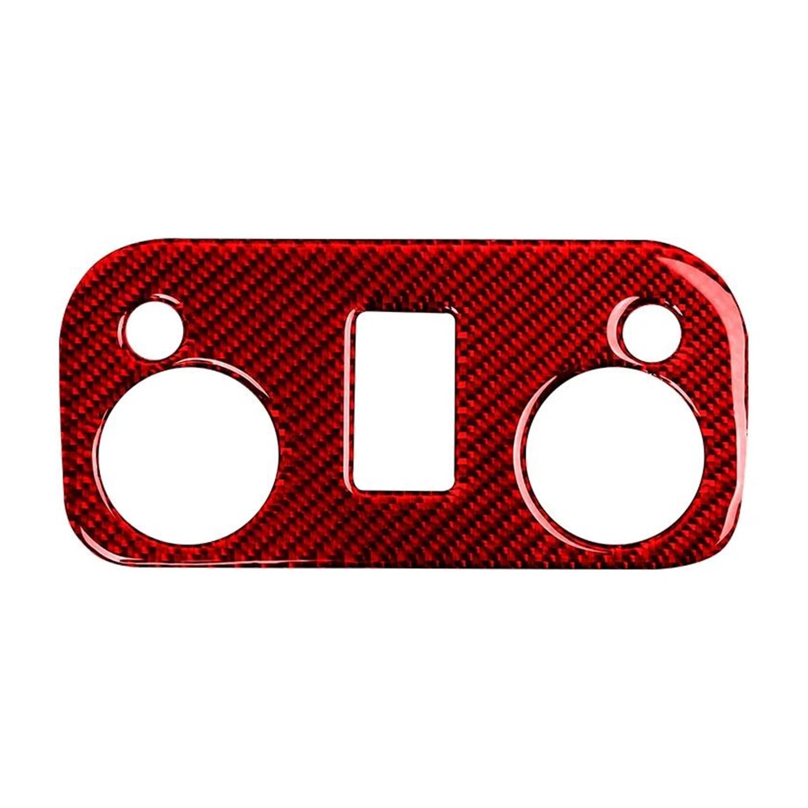 Car Interior Moulding Accessories for Mustang GT 2015-2021 Carbon Fiber Interior Car Roof Reading Light Panel Sticker Cover Trim Decorative Frame