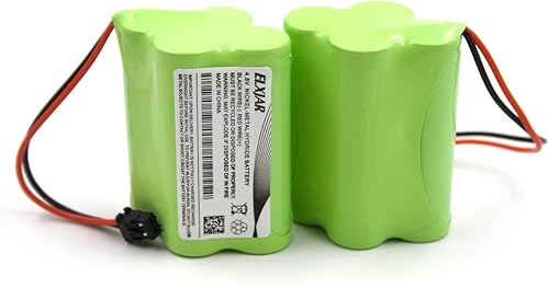 Miniatura 6 de elxjar Paquete de 2 baterías Ni-MH de 4.8 V 1200 mAh para Uniden Bearcat BP-120 BP-150 BP-180 BP-250 BC245XLT SC140 SC150 SC180 SC200 RadioShack