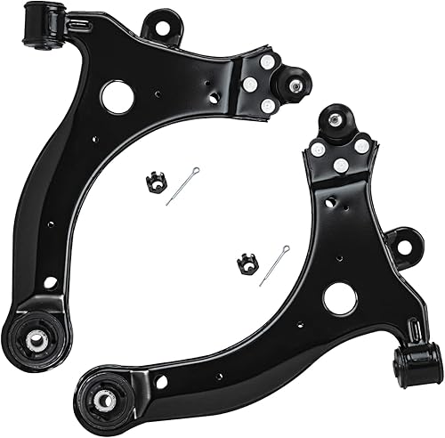 Miniatura 115 de Detroit Axle - Brazos de control delanteros para Nissan Pathfinder Frontier Xterra, 2 brazos de control superiores con rótulas, conjunto de par