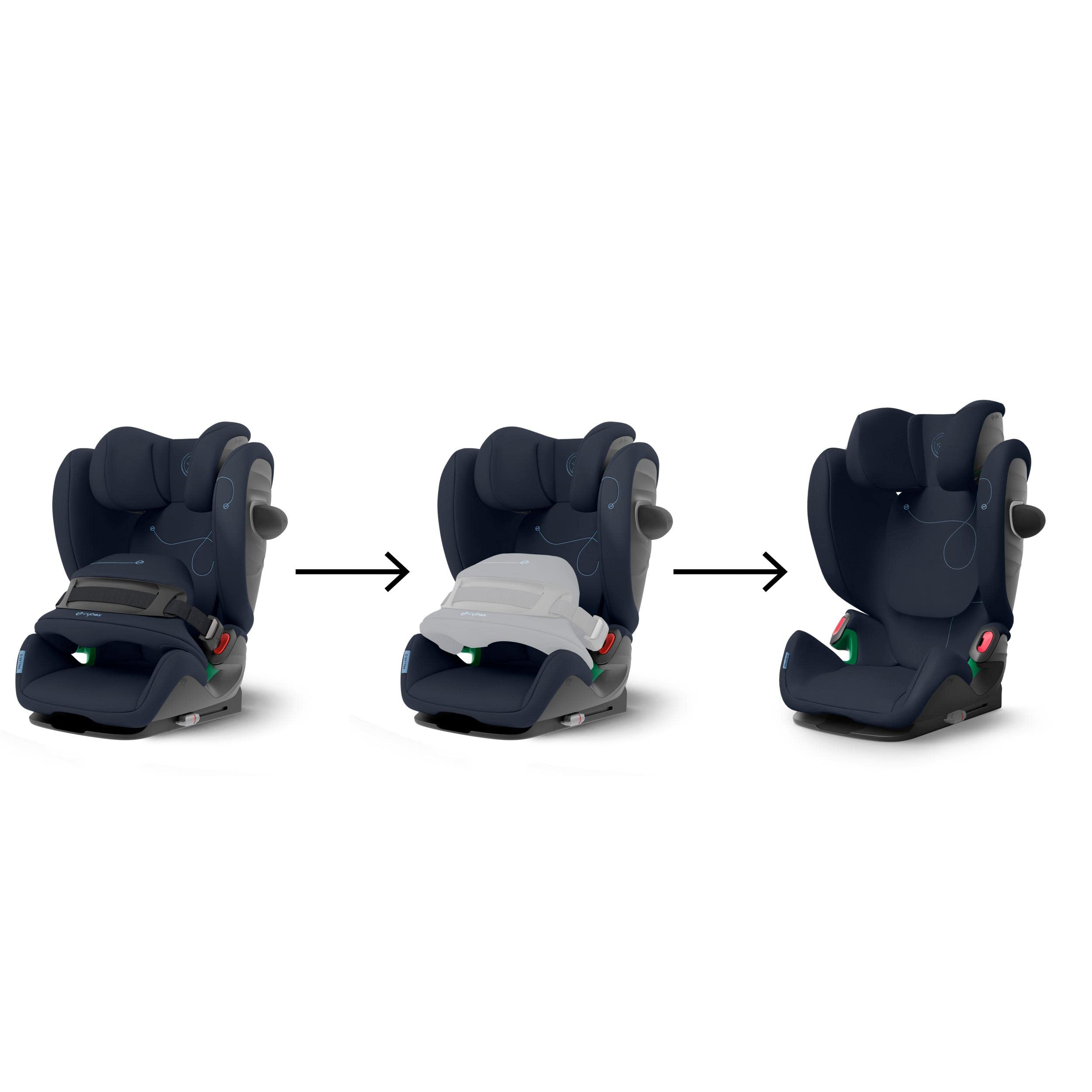 CYBEX Gold Seggiolino Auto Pallas G i-Size, 76 - 150 cm, Per Bambini da circa 15 Mesi a circa 12 Anni (da 9 a 50 kg circa), Ocean Blue