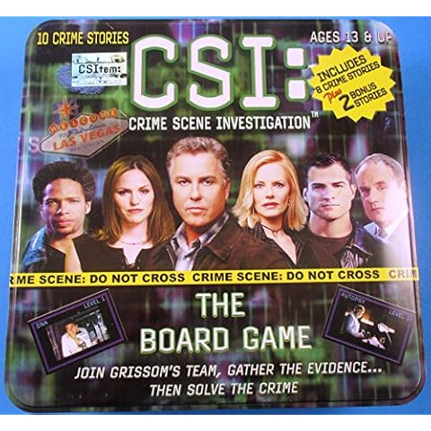 CSI: Crime Scene Investigation Board Game Cover