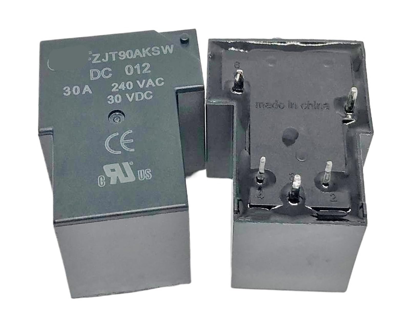 YZWRWRMKTB 1pc ZJT90AKSW DC012 (T90A5-12V/24V-30A) Relay 5pins